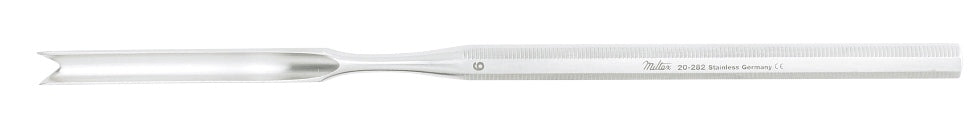 Miltex Ballenger V-Shaped Chisel 6-1/4, 6Mm Wide