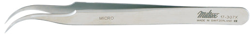 Miltex Jeweler Style Forceps, 4-1/2, Style 7F,Cvd,Micro Fine