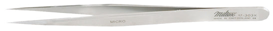 Miltex Jeweler Style Forceps, 4-3/4, Style 3F,Micro Fine Jaw