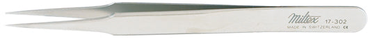 Miltex Jeweler Style Forceps, 4-3/4, Style 2, Fine Jaw