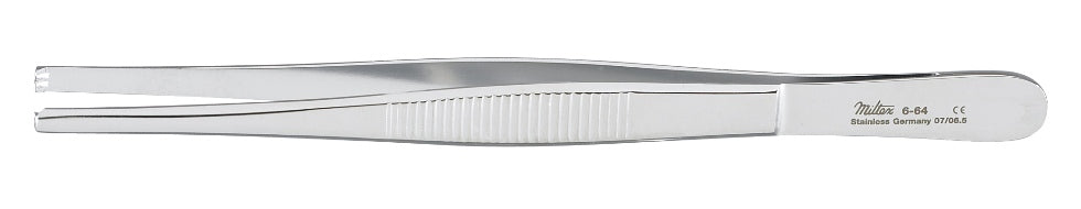 Tissue Forceps- 5-5/8- 2X3 Teeth- Serrated Handles