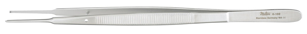Miltex Gerald Tissue Forceps 7, Straight, 1X2 Teeth