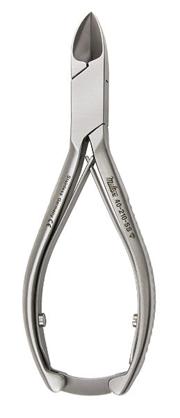 Miltex Nail Nipper 5-1/2, Concave Jaws, Double Spring