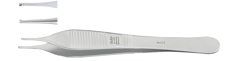 Adson Tissue Forceps- 4-3/4- 1 X 2 Teeth