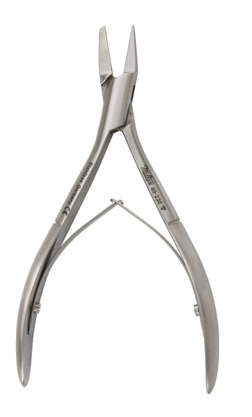 Miltex Nail Splitter 5-1/8, English Anvil, Double Spring