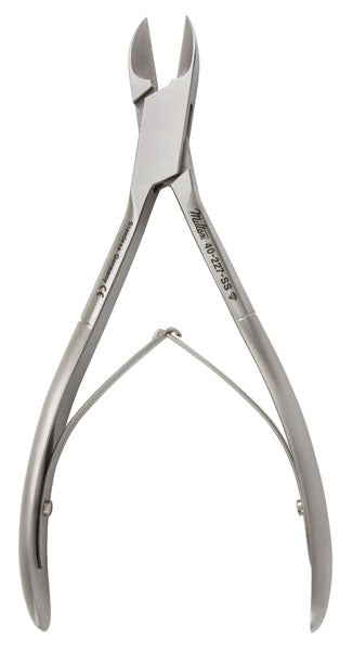 Miltex Nail Nipper 6-1/4, Heavy Str Jaws, Double Spring