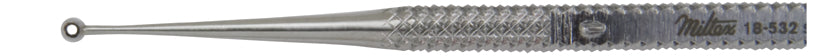 Miltex Heath Chalazion Curette 4-1/4, Size 1, 1Mm Dia