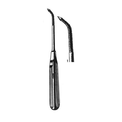Miltex Wiener Antrum Rasp 8, No. 2, Medium, Trocar Tip
