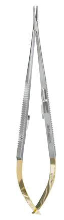 Miltex Jacobson Needle Holder, 8-1/4, Straight, Tc, Serr