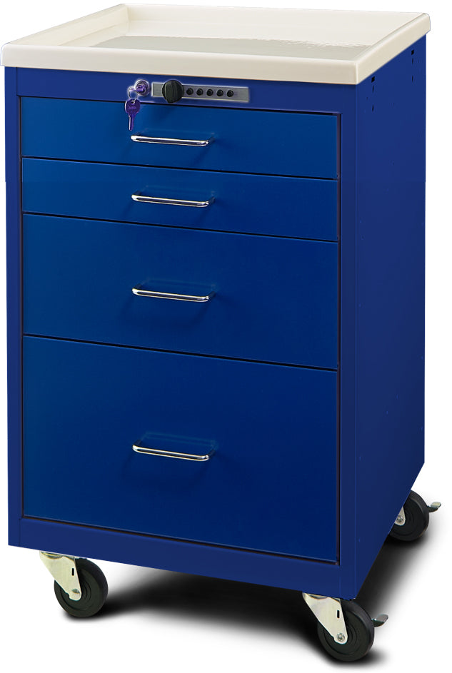 MPD 4 Drawer Anesthesia Mini Cart