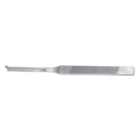 Miltex Silver Osteotome 7, With Guard, Left, 4Mm Wide