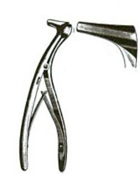 Miltex Beckman Nasal Speculum 5-1/2, Angled