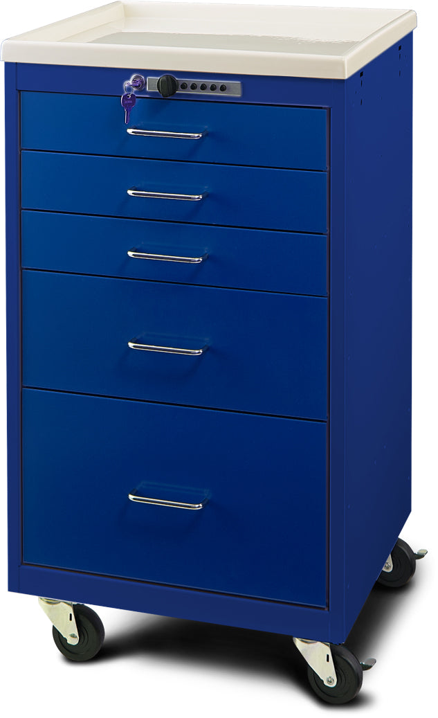 MPD 5 Drawer Anesthesia Mini Cart