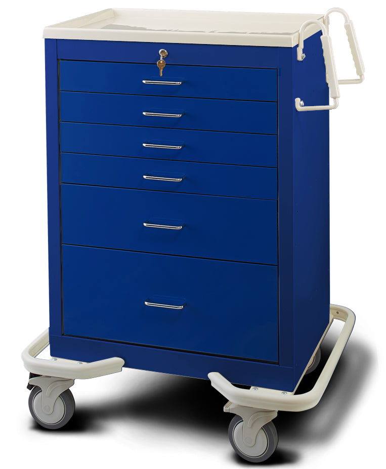 MPD 6 Drawers Anesthesia Cart
