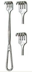 Miltex Volkman Retractor, 8-3/4, 2 Sharp Prongs
