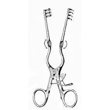 Miltex Beckman-Weitlaner Retractor 5-1/2 Hinged 3X4 Sharp