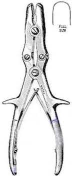 Miltex Stille-Luer Duckbill Rongeur 9, Angled, 6Mm Bite