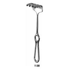 Miltex Ollier Retractor, 9, 4 Blunt Prongs, 2-1/4 X 1-5/8
