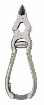 NAIL NIPPER 4-3/4,CONCAVE JAW,DOUBLE ACTION,PETITE