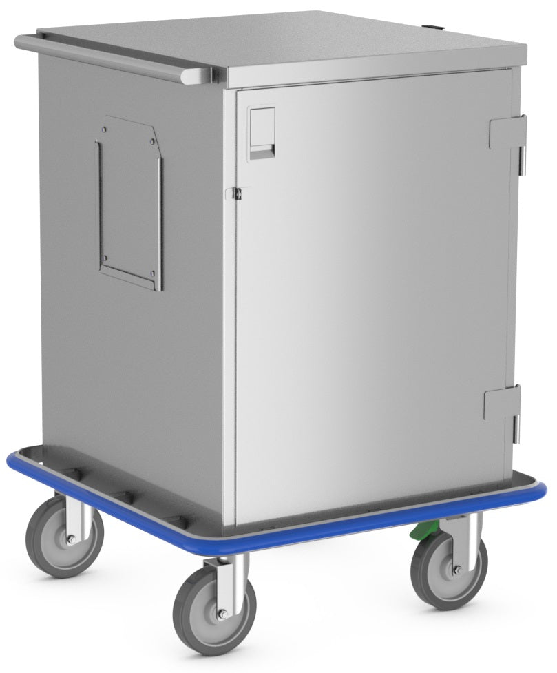 Surgical Sealed Case Cart with 1 Solid Door