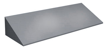 MAC Medical Stainless Steel Sloping Top, 13" D x 42" W x 6-3/4" H