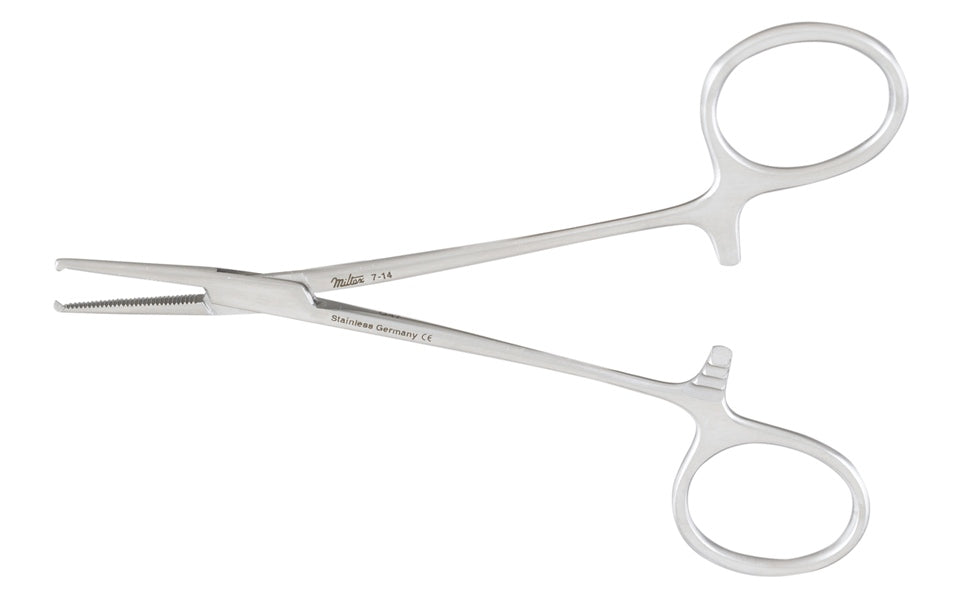 Miltex Halsted Mosquito Forceps, 4-7/8, Str, 1 X 2 Teeth