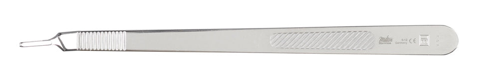 Miltex Knife Handle 8,No.3La,Ang,Holds Blades 10 Thru 15C