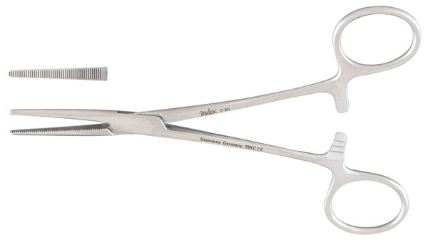 Miltex Lahey Forceps, 5-3/4, Straight