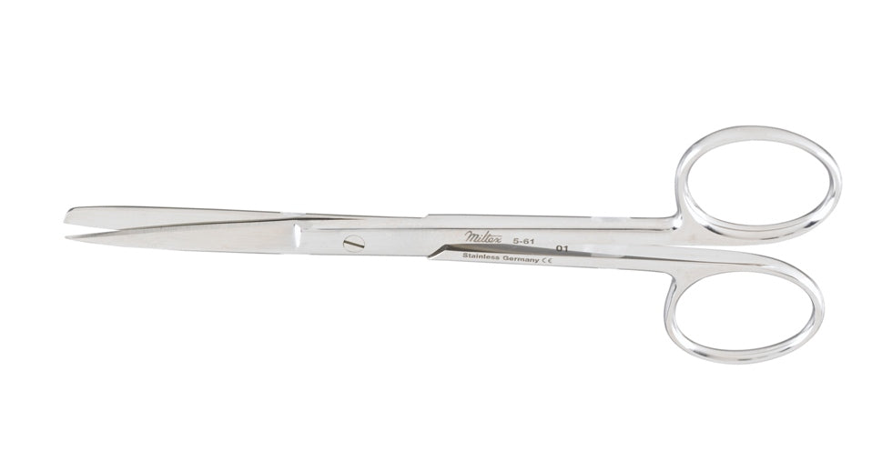 Miltex Lightweight Operating Scs, 5-1/8, Str, Sharp/Blunt