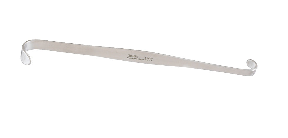 Miltex Luer S-Shape Retractor, 5-5/8, Double Ended