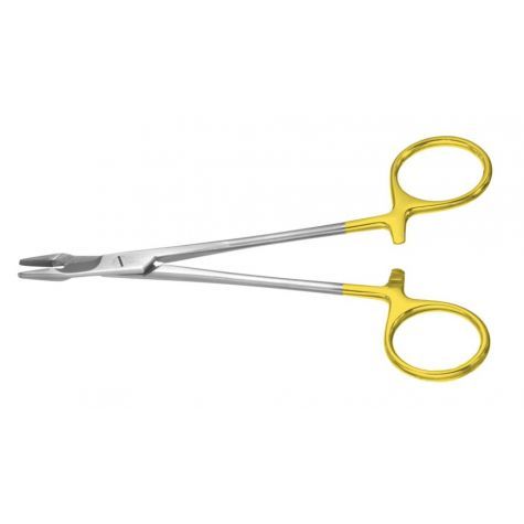 Miltex Olsen-Hegar Needle Holder/Scissors 5-3/4,Smooth,Tc