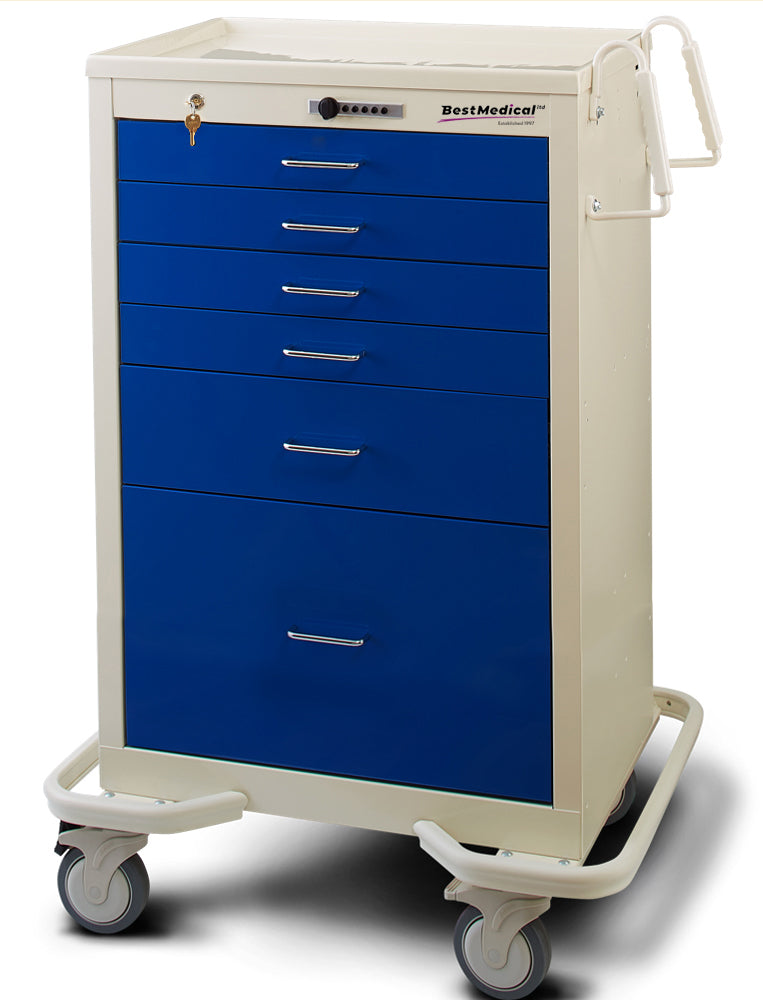 MPD 6 Drawer Anesthesia Cart