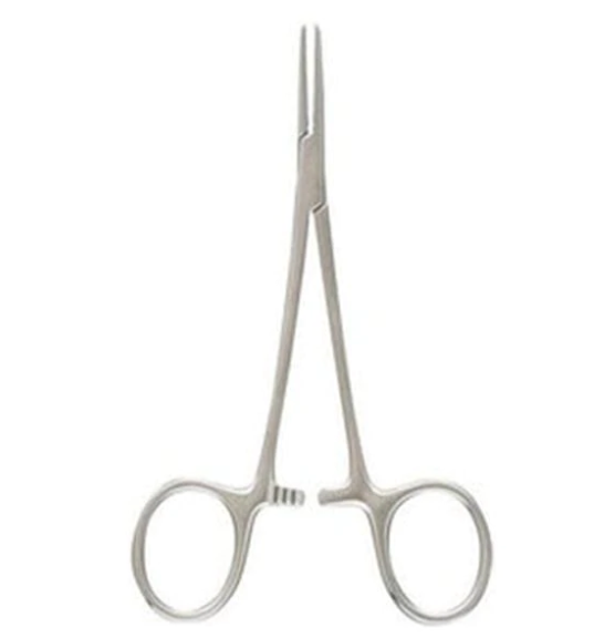 Halsted Forceps, 4-3/4, Curved, Sterile, Box of 50